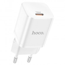 Сетевое зарядное устройство Hoco N19 PD 25W + QC3.0 3A Type-C на Type-C