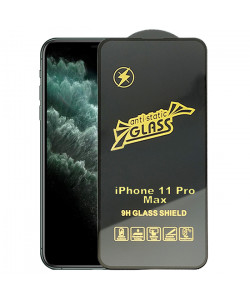 5D Скло iPhone 11 Pro Max – Antistatic (Анти пил)