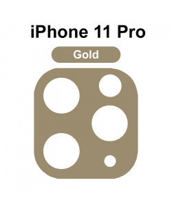 3D Скло для камери iPhone 11 Pro – Золоте