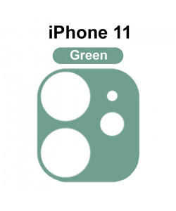 3D Стекло для камеры iPhone 11 – Зеленое