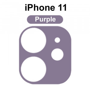 3D Стекло для камеры iPhone 11 – Фиолетовое