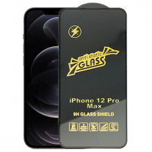 5D Стекло iPhone 12 Pro Max – Antistatic (Анти пыль)