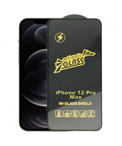 5D Скло iPhone 12 Pro Max – Antistatic (Анти пил)