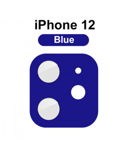 3D Стекло для камеры iPhone 12 – Синее