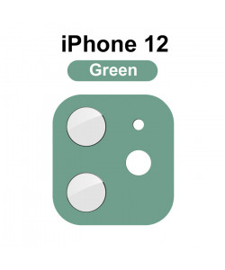 3D Скло для камери iPhone 12 – Зелене