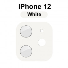 3D Стекло для камеры iPhone 12 – Белое