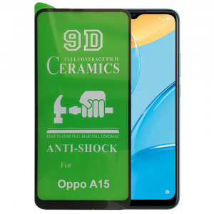 9D Скло Oppo A15 - Ceramics