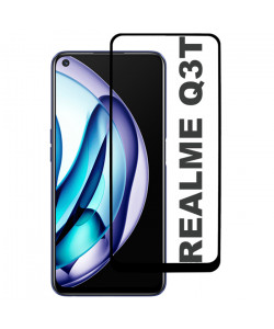 3D Стекло Realme Q3t – Full Glue (полный клей)