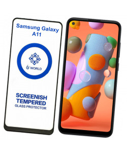 6D Скло Samsung Galaxy A11 - Загартоване