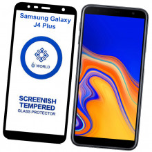 6D Скло Samsung Galaxy J4 Plus - Загартоване