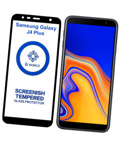 6D Скло Samsung Galaxy J4 Plus - Загартоване