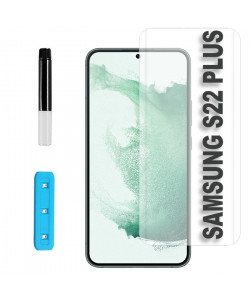 3D Скло Samsung Galaxy S22 Plus (З ультрафіолетовим клеєм)