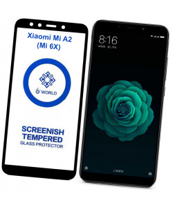 6D Скло Xiaomi Mi A2 (Mi 6X) - Загартоване