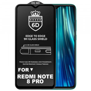 6D Скло Xiaomi Redmi Note 8 Pro – OG Crown