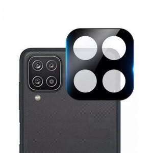3D Скло для камери Samsung Galaxy M32 - Чорне 