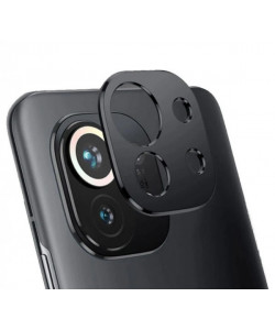 3D Скло для камери Xiaomi Mi 11 Lite - Чорне 