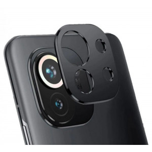 3D Стекло для камеры Xiaomi Mi 11 Lite – Черное