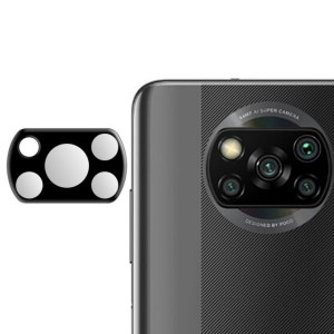 3D Стекло для камеры Xiaomi Poco X3 Pro – Черное