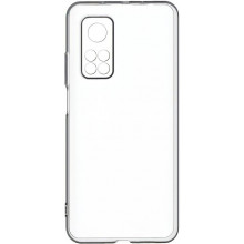 Чохол силіконовий SMTT Xiaomi Mi 10T Pro - Прозорий
