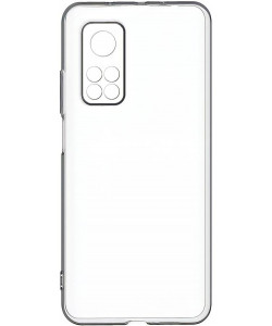 Чохол силіконовий SMTT Xiaomi Mi 10T Pro - Прозорий