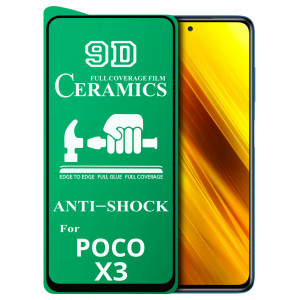 9D Скло Xiaomi Poco X3 - Ceramics