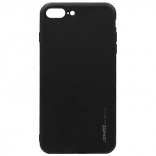 Чехол силиконовый iPhone SE (2020) – Smtt (Черный)