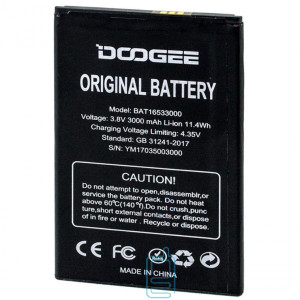Аккумулятор Doogee BAT16533000 3000 mAh X9, X9 Pro AAAA/Original тех.пакет