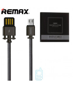 USB Кабель Remax Dominator RC-064m micro USB чорний