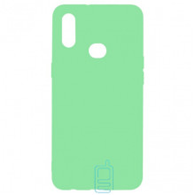 Чехол Silicone Cover Full Samsung A10s 2019 A107 салатовый