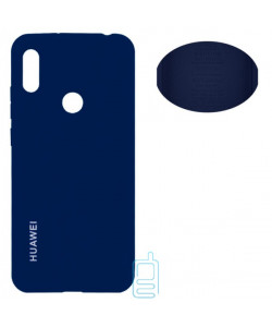 Чехол Silicone Cover Full Huawei Y6 Prime 2019 синий