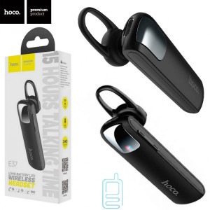 Bluetooth моно-гарнитура Hoco E37 черная