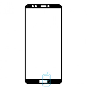 Защитное стекло Full Glue Huawei Y9 2018, Enjoy 8 Plus black тех.пакет