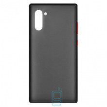 Чехол Goospery Case Samsung Note 10 N970 черно-красный