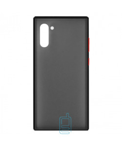 Чохол Goospery Case Samsung Note 10 N970 чорно-червоний