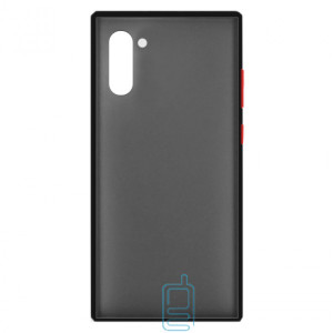 Чехол Goospery Case Samsung Note 10 N970 черно-красный