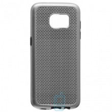 Чехол-накладка GINZZU Carbon X1 Samsung S7 Edge G935 серый