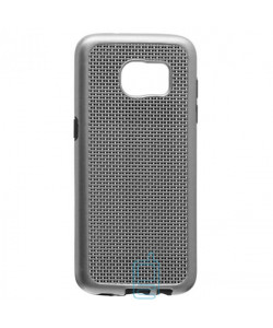 Чехол-накладка GINZZU Carbon X1 Samsung S7 Edge G935 серый