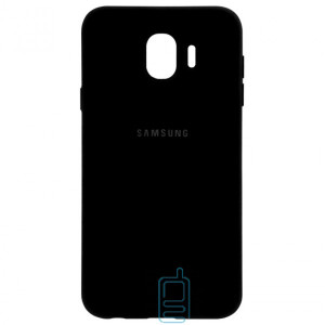 Чохол Silicone Case Full Samsung J4 2018 J400 чорний