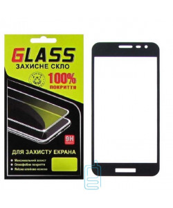 Захисне скло Full Glue Samsung J2 Core J260 black Glass