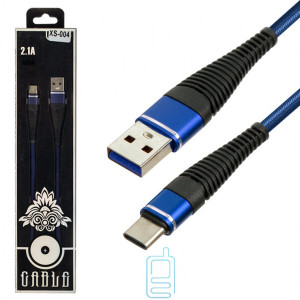 USB Кабель XS-004 Type-C синій