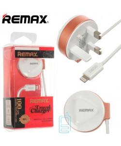 Мережевий зарядний пристрій Remax RMX538 Lightning copy white