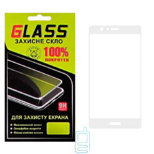 Защитное стекло Full Screen Huawei P9 white Glass