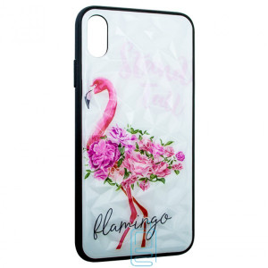 Чехол накладка Prisma Apple iPhone XS Max Flamingo