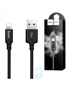 USB кабель Hoco X14 "Times" Apple Lightning 1m чорний