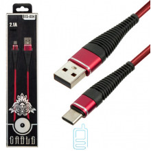 USB Кабель XS-004 Type-C червоний
