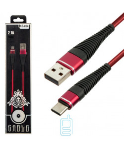 USB Кабель XS-004 Type-C красный
