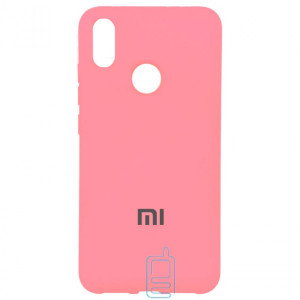 Чехол Silicone Case Full Xiaomi Mi 8 SE розовый