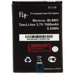 Аккумулятор Fly BL8001 1500 mAh IQ4490, IQ436, IQ436i AAAA/Original тех.пакет