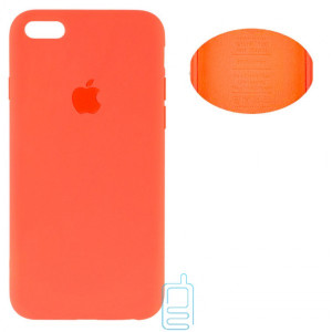 Чехол Silicone Cover Full Apple iPhone 7, iPhone 8 оранжевый
