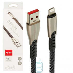 USB Кабель XS-010 Lightning чорний